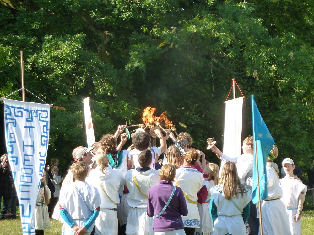 ...a oheň nesmie chýbať....