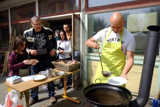 ....veľmi úspešná kapustnica po besiedke...