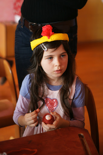 v dielničkách sa zdobili vajíčka